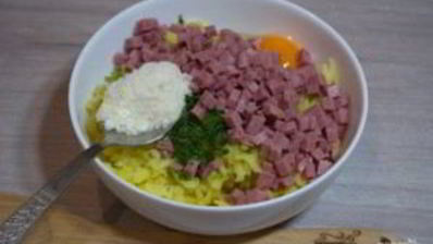 пицца с картофелем