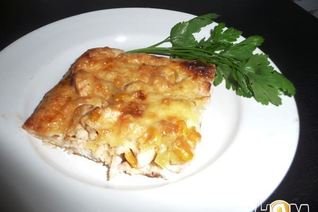 Пицца с курицей Для кормящих мам