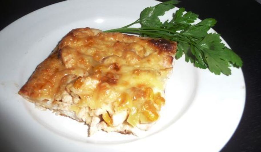 Рецепт пиццы с курицей для кормящих мам