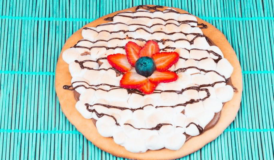 Рецепт пиццы с маршмеллоу