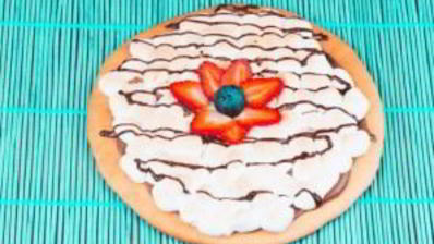 пицца с маршмеллоу