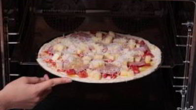 пицца с салями