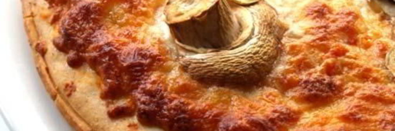 Пицца с шампиньонами