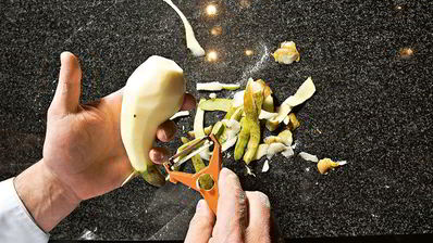 пицца с сыром и грушей