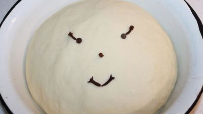 пицца с ветчиной