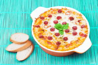 Пицца-соус с гренками