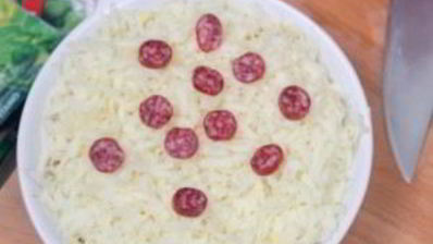 пицца-соус с гренками