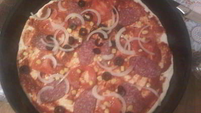 пицца тонкая