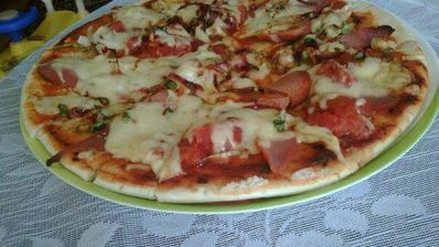 пицца тонкая