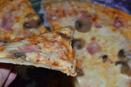 Пицца в микроволновке