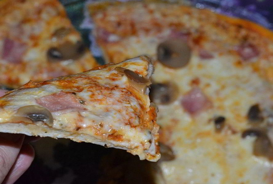 Пицца в микроволновке