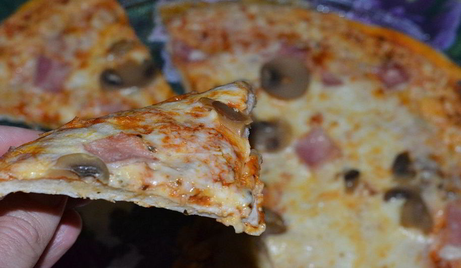 Рецепт пиццы в микроволновке