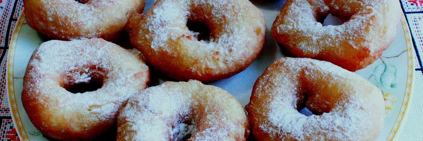 Быстрые пончики на кефире