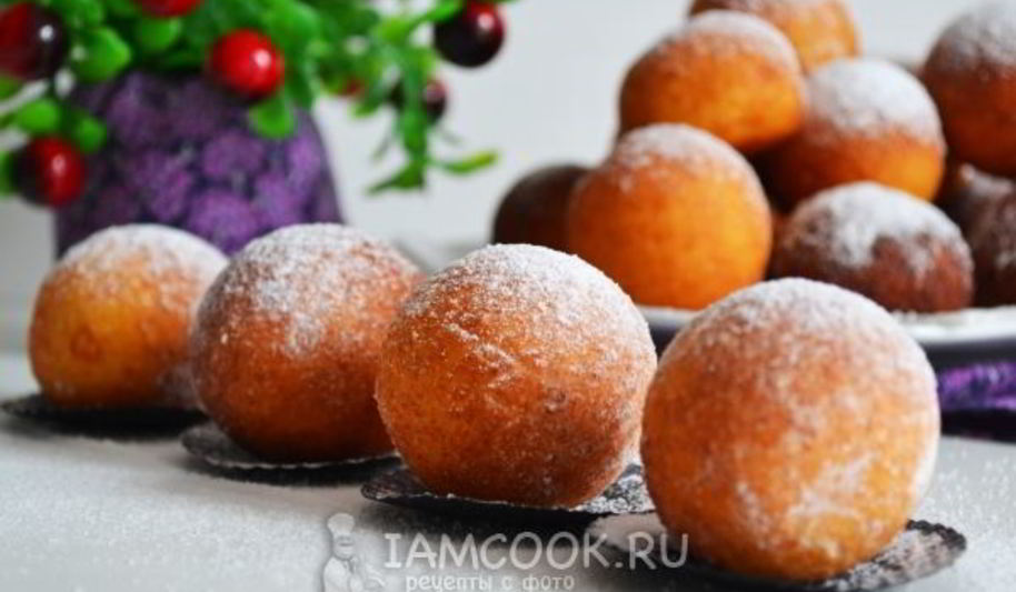 Рецепт быстрых пончиков