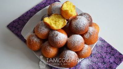 быстрые пончики