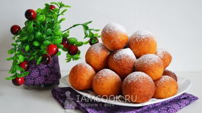 быстрые пончики