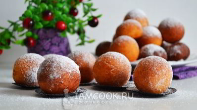 быстрые пончики