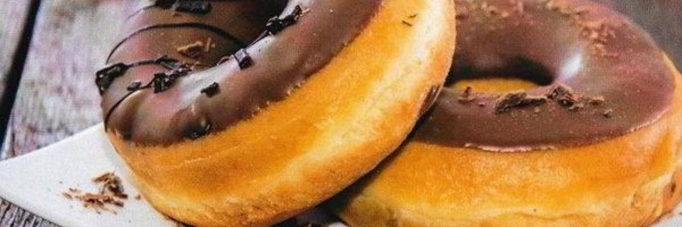 Домашние пончики с шоколадной пастой