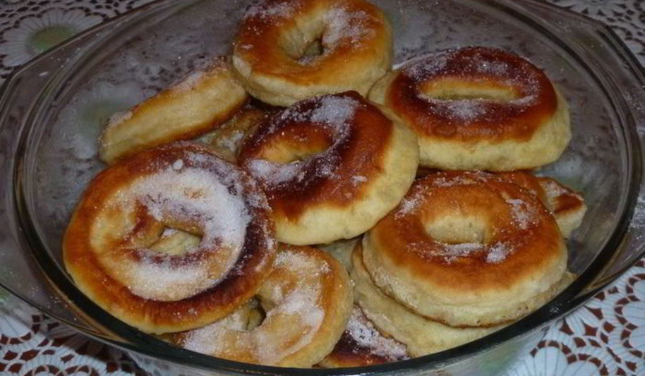 Рецепт домашних пончиков