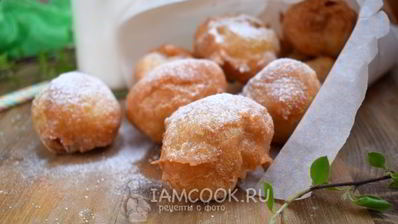 французские пончики бенье