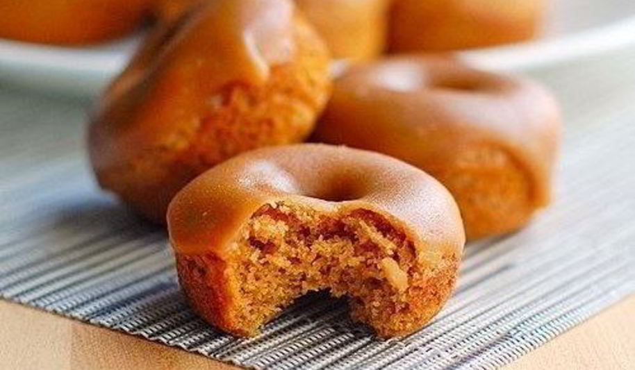 Рецепт имбирных пончиков в сахарной глазури к чаю