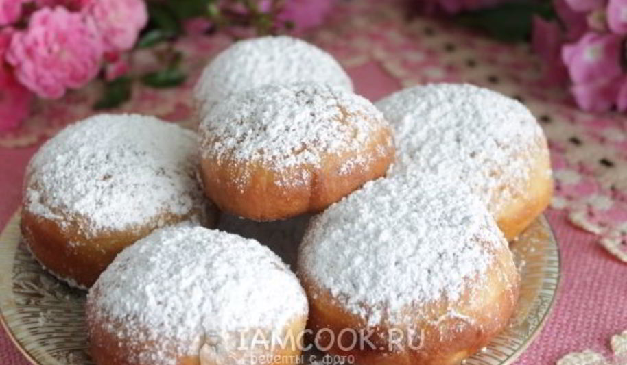 Рецепт немецких пончиков берлинеры