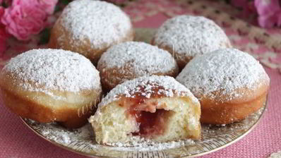 немецкие пончики берлинеры