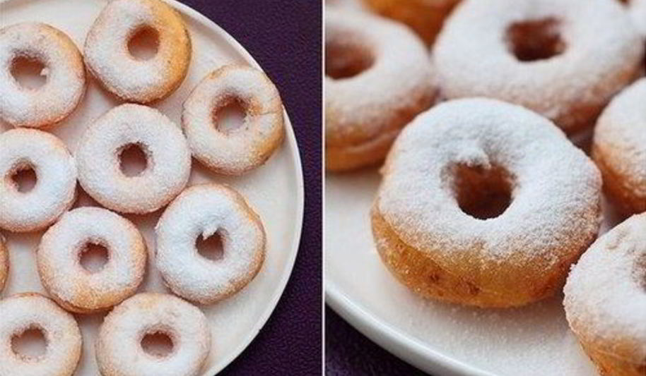 Рецепт нежных творожных пончиков