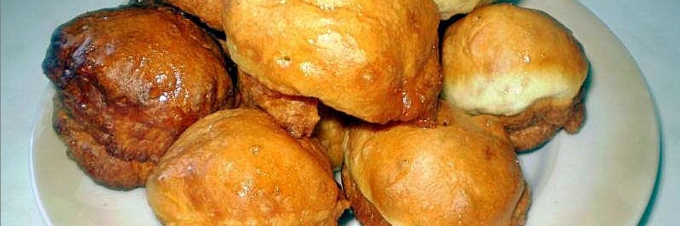 Пончики домашние на кефире с медом Батумские