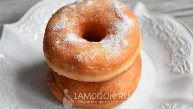 пончики donuts в духовке