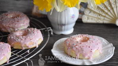 пончики donuts в духовке