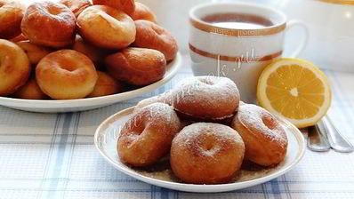 пончики дрожжевые