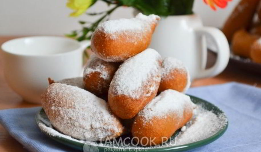 Рецепт пончиков из жидкого теста