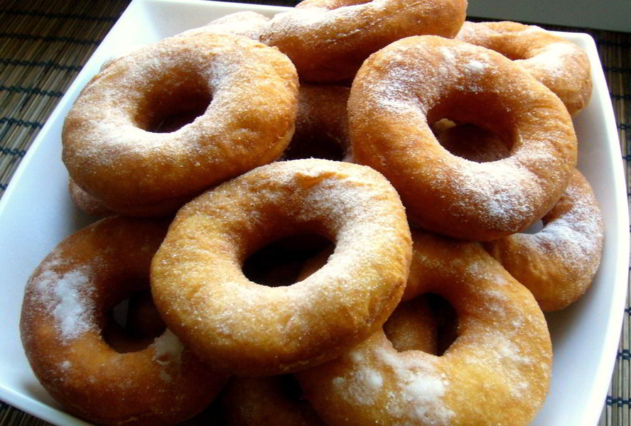 Пончики на кислом молоке