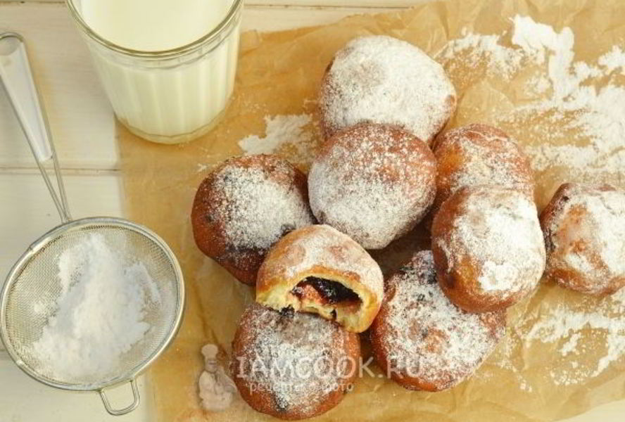 Пончики с начинкой