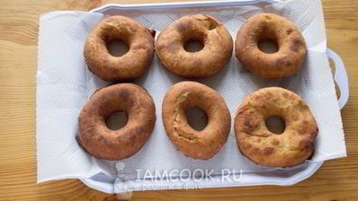 пончики с шоколадом