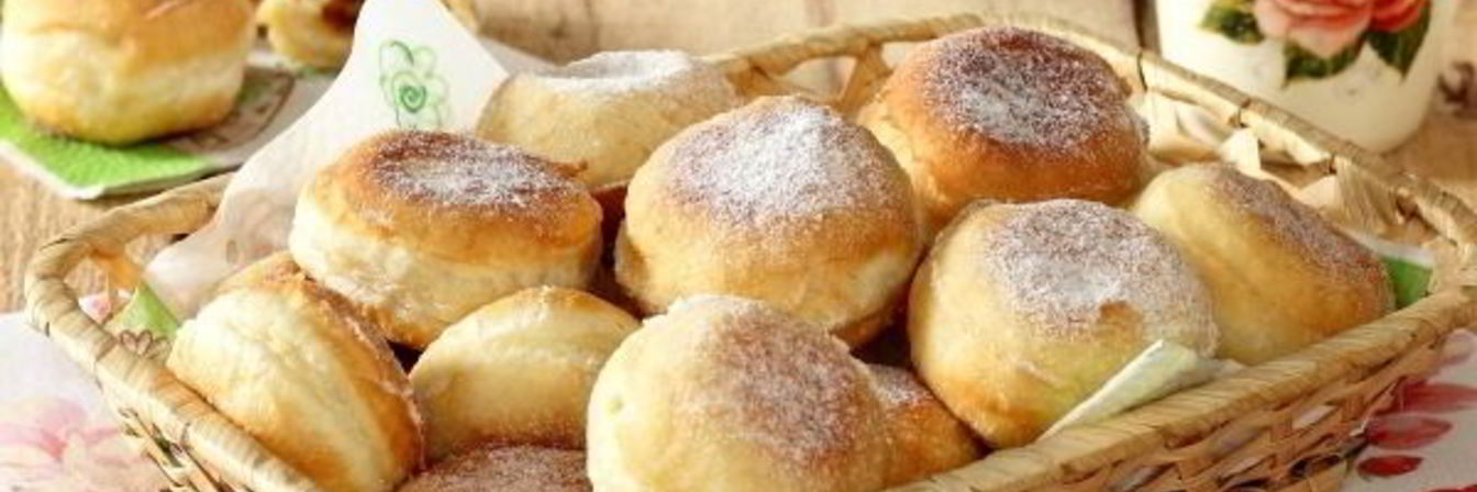 Пончики со сгущенкой