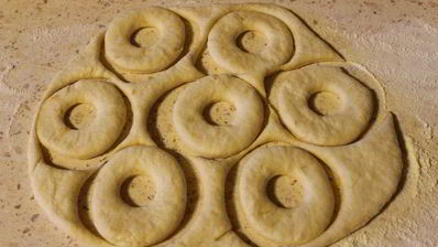 пончики в глазури из маршмеллоу