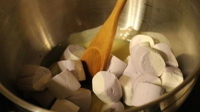 пончики в глазури из маршмеллоу