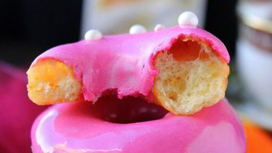 пончики в глазури из маршмеллоу