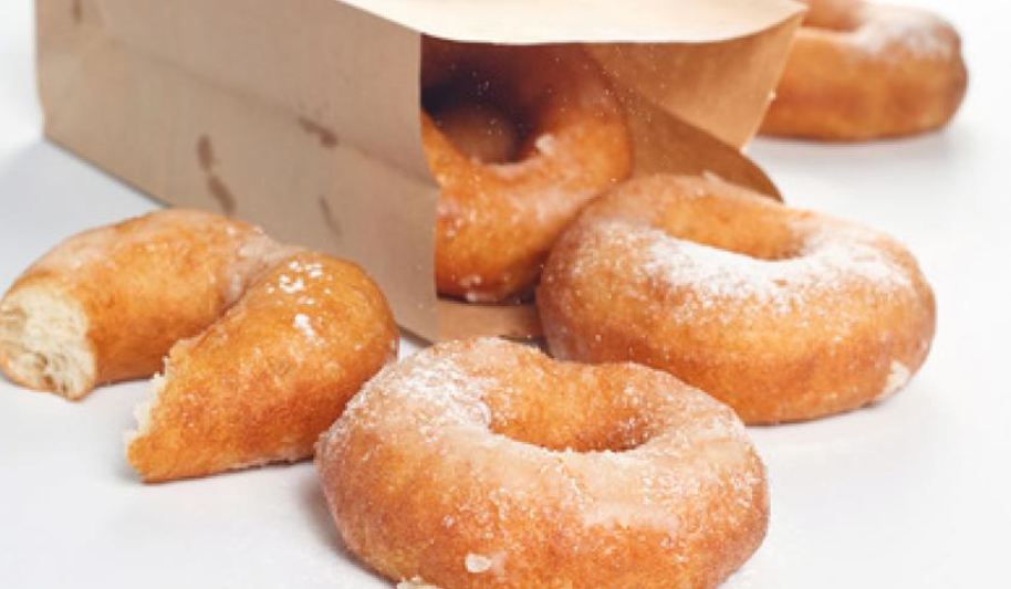Рецепт пончиков в сахарной пудре