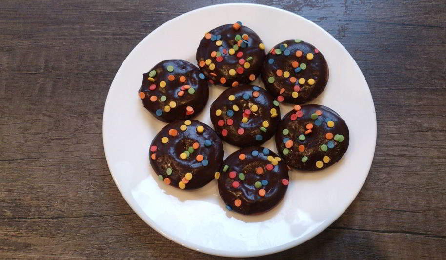 Рецепт пончиков в шоколадной глазури