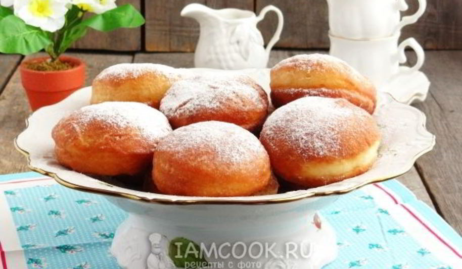 Рецепт постных пончиков