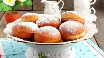 постные пончики