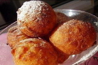 Пышные cырные пончики