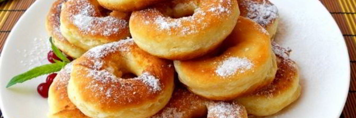 Пышные пончики из плавленого сыра