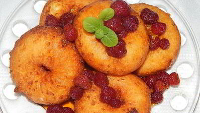 румынские творожные пончики папанаши