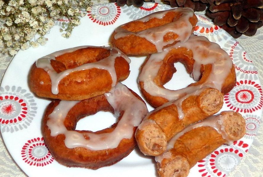 Шоколадные пончики