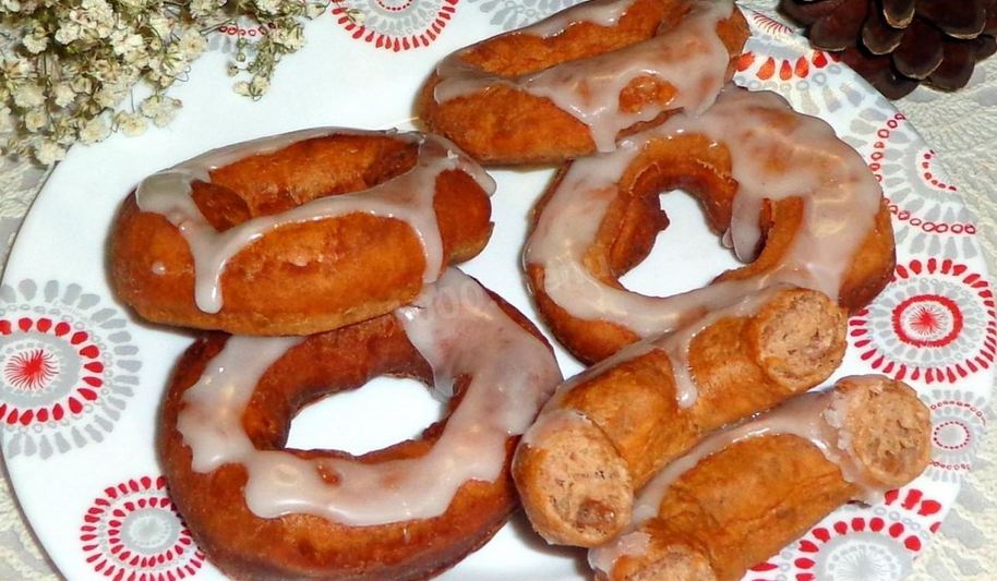 Рецепт шоколадных пончиков