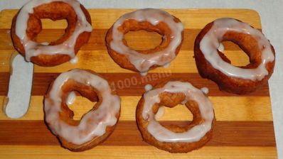 шоколадные пончики